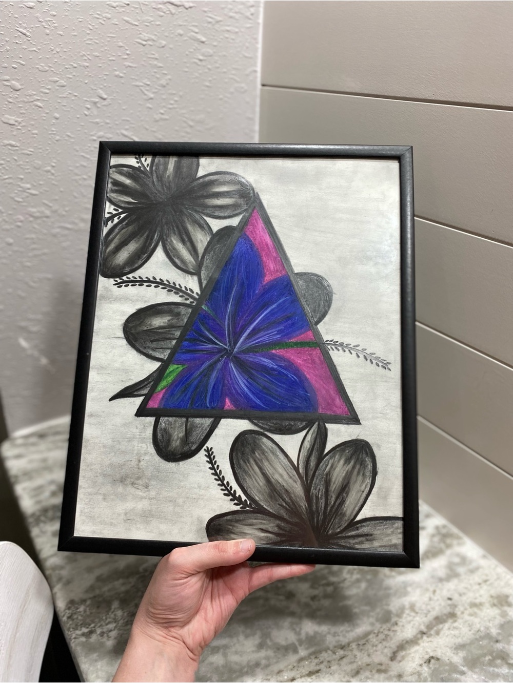 Handcrafted Flower Color Pop Illustration
